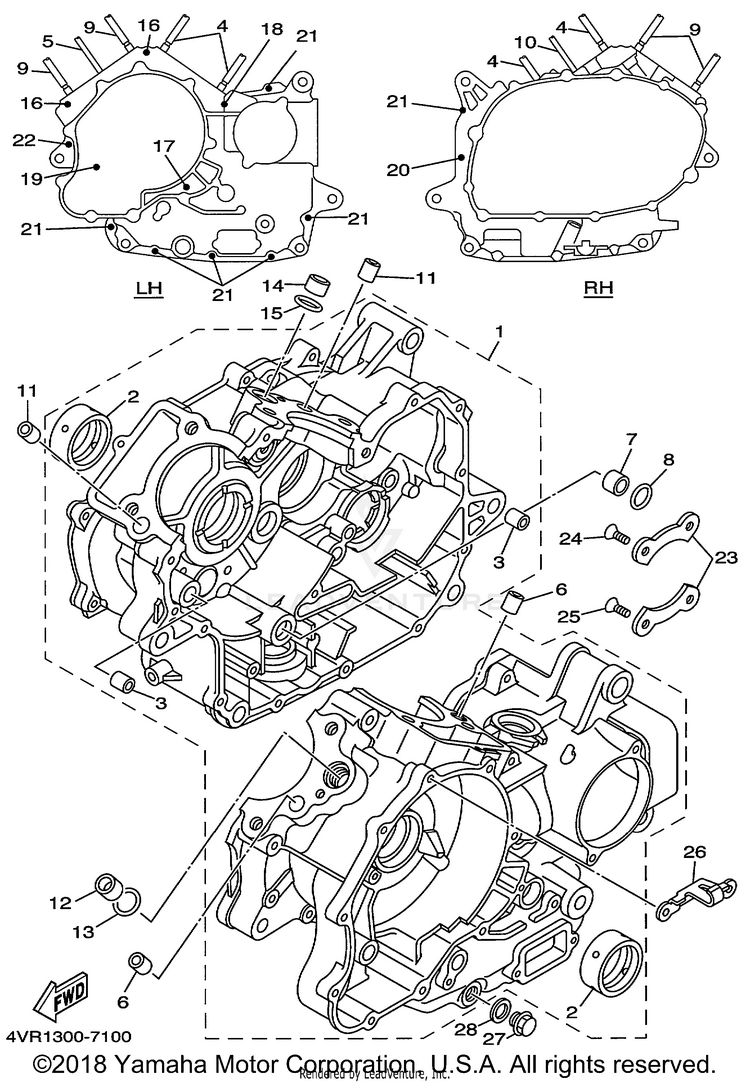 Crankcase Schematic