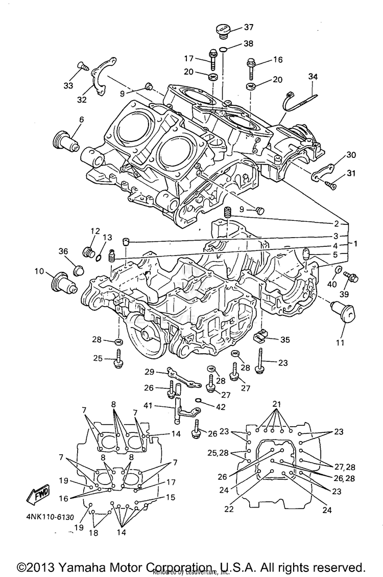 Crankcase Schematic