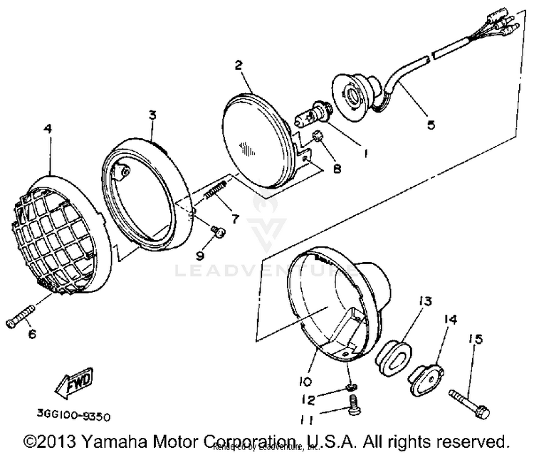 Headlight Schematic