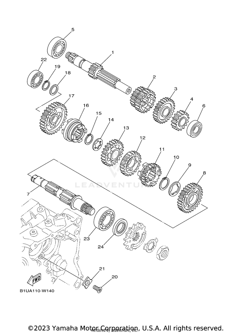 Transmission Schematic