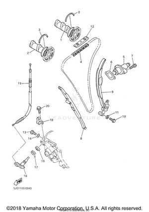 Camshaft Chain Schematic