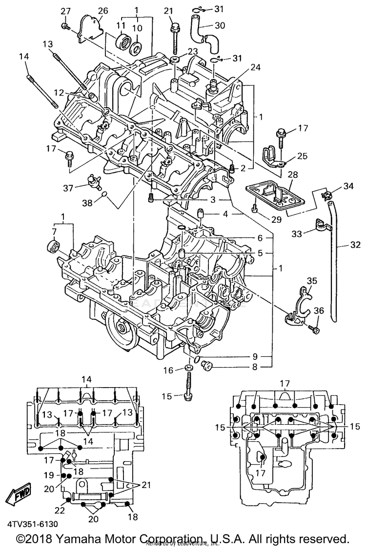 Crankcase Schematic