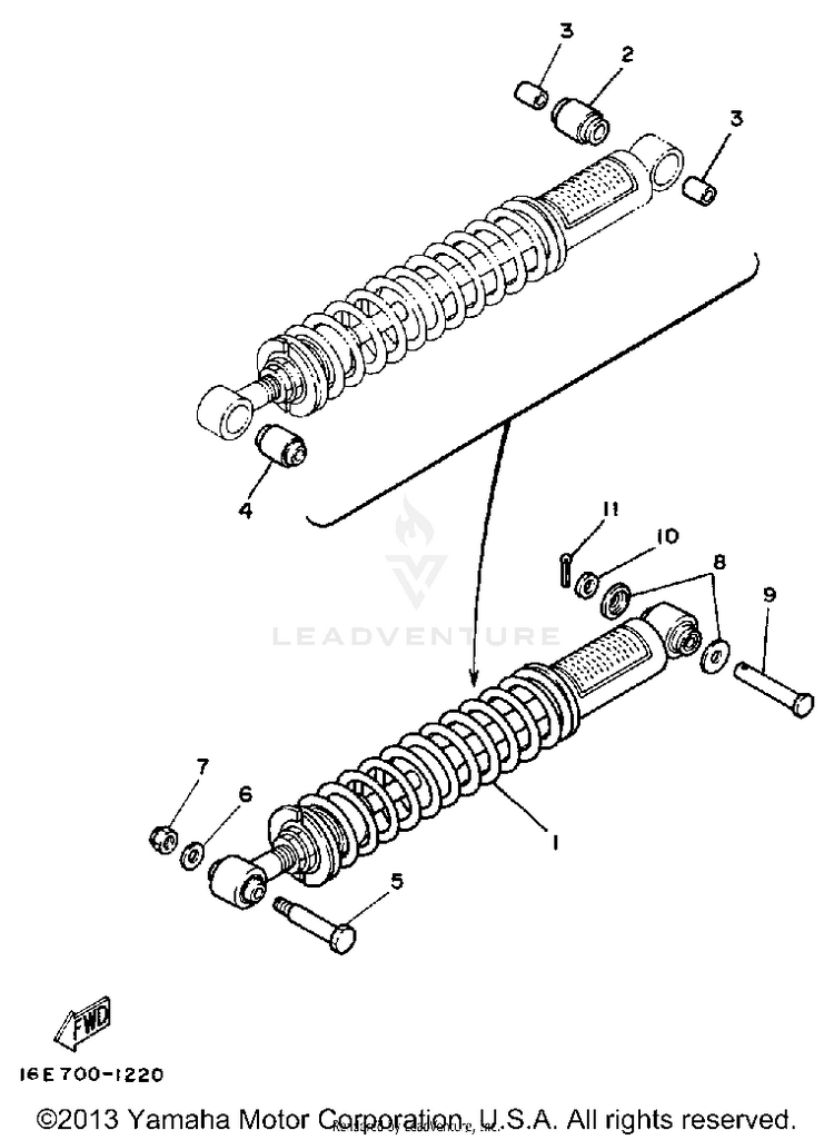 Rear Suspension Schematic