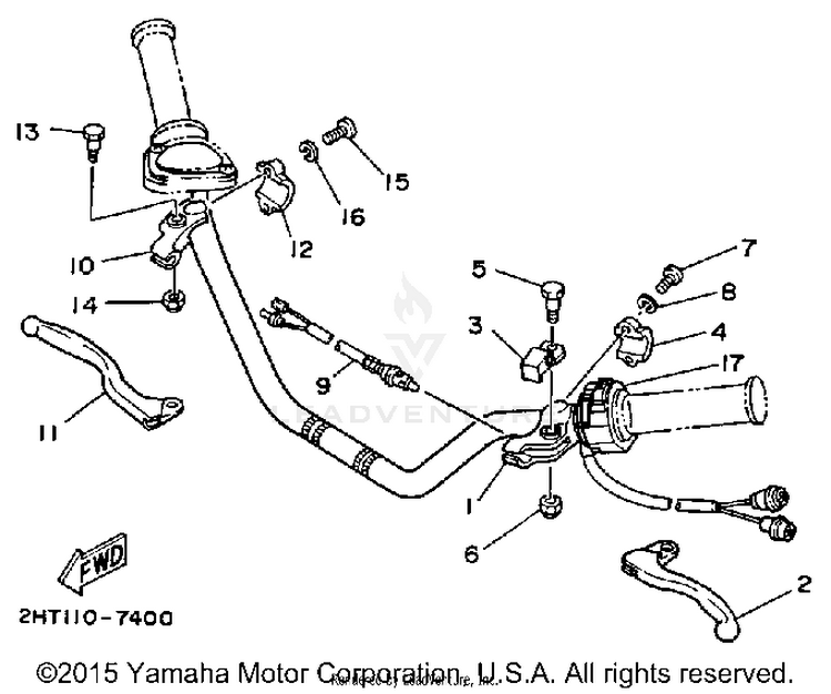 Handle Switch Lever Schematic