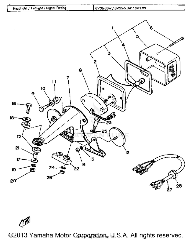 Taillight Schematic