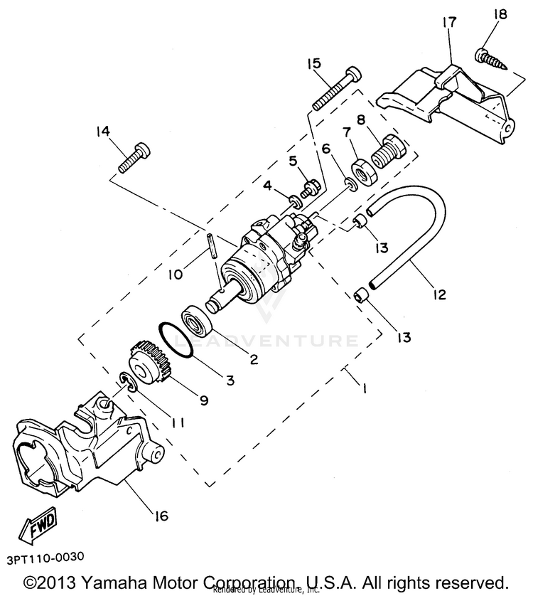 Oil Pump Schematic