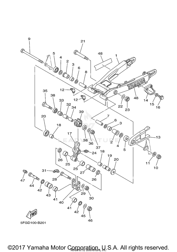 Rear Arm Schematic