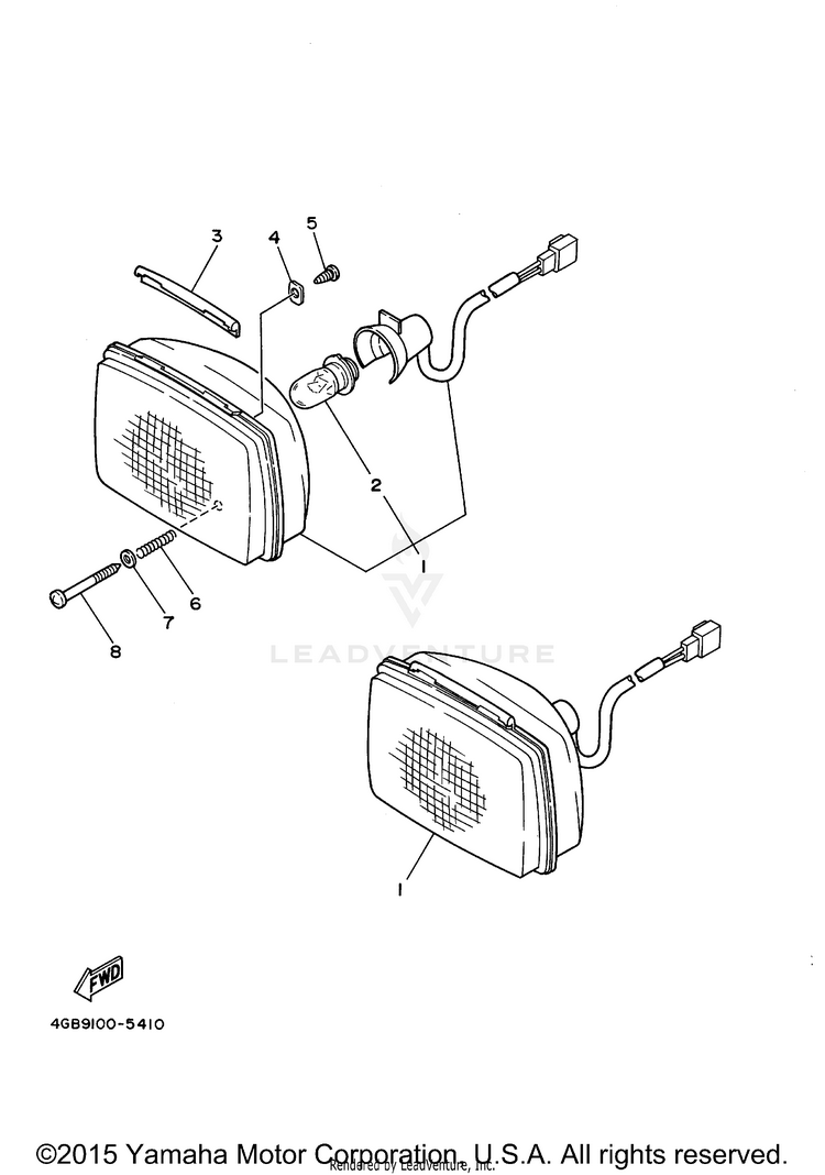 Headlight Schematic