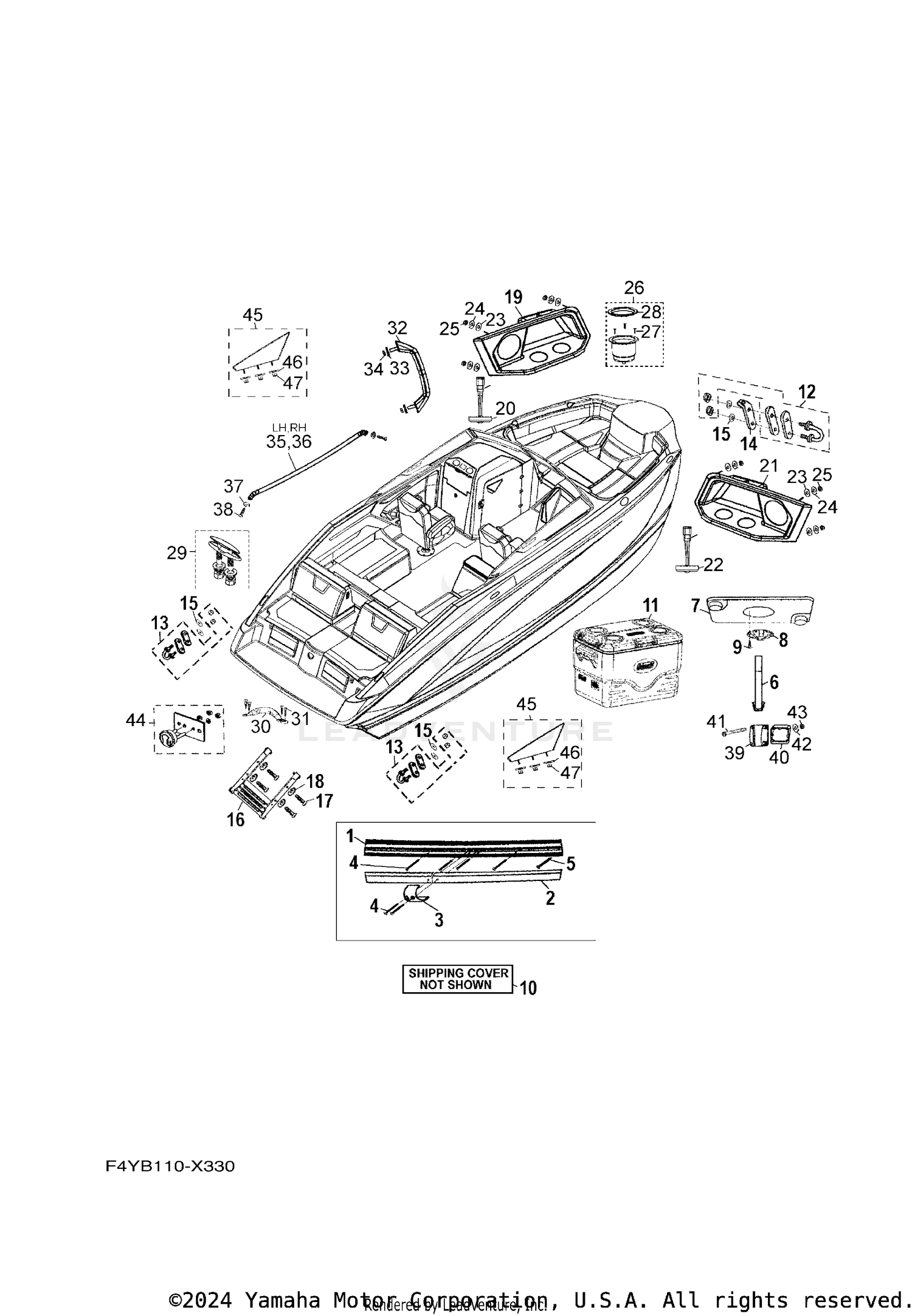 HULL DECK FITTINGS