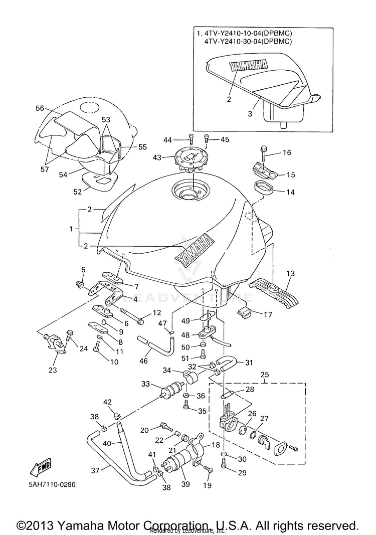 Fuel Tank 1 Schematic