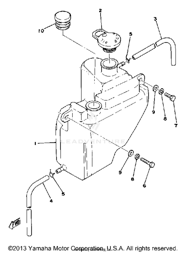 Oil Tank Schematic