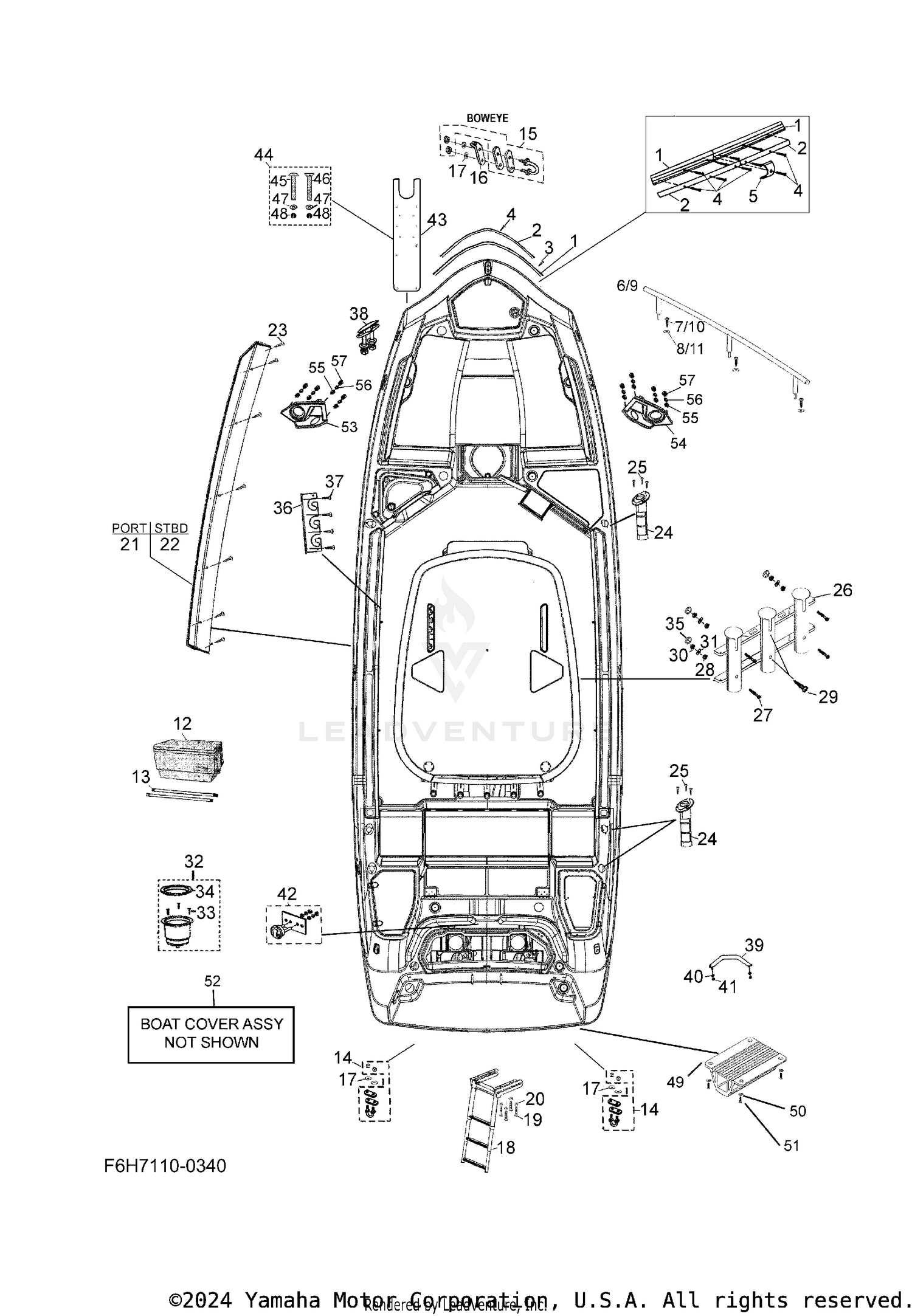HULL DECK FITTINGS
