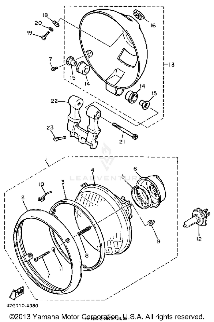 Headlight Schematic