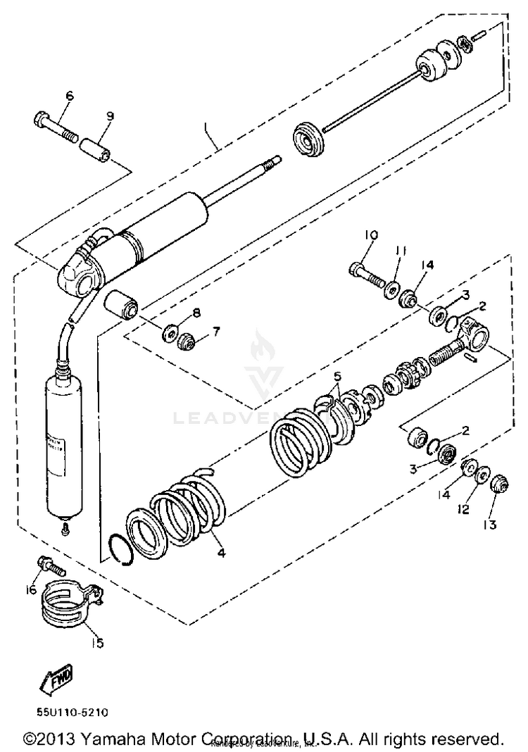 Rear Shocks Schematic