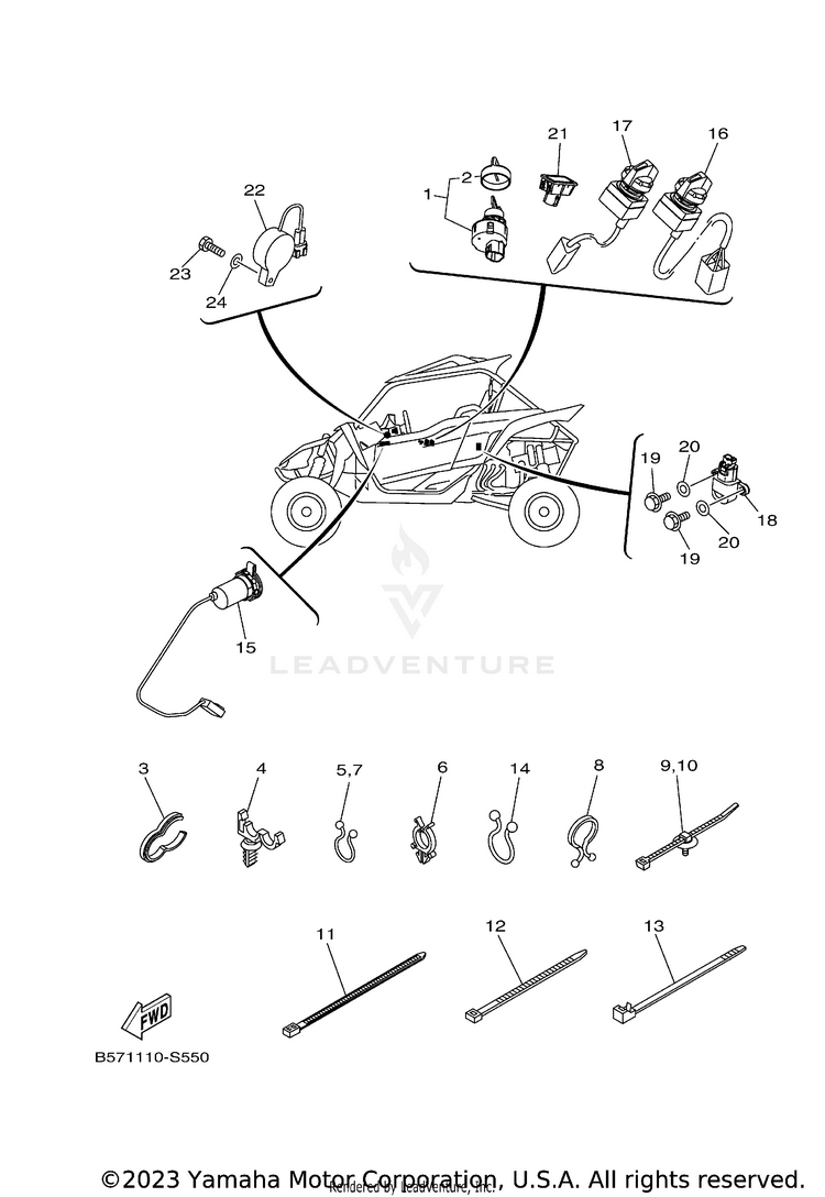 Electrical 3 YXZ1000R EPS SS SE - YXZ10YESJL - 2018 Schematic