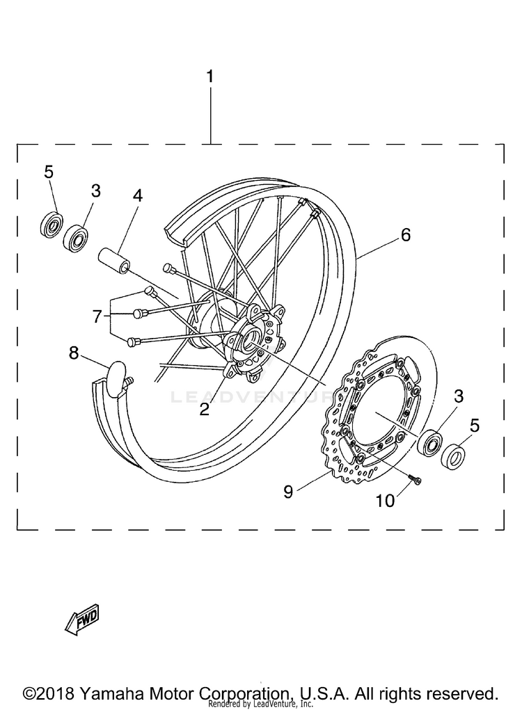 Front Wheel Kit Schematic