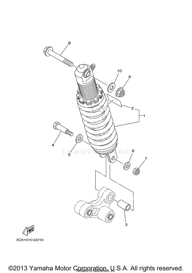Rear Suspension Schematic