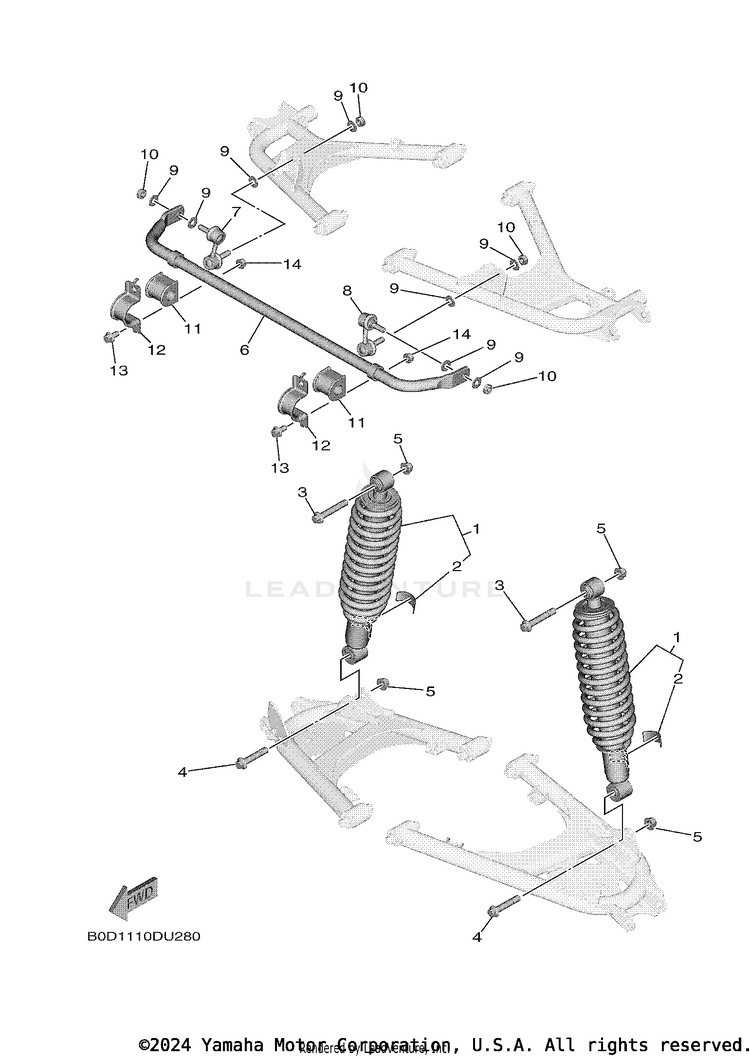 Rear Suspension Schematic