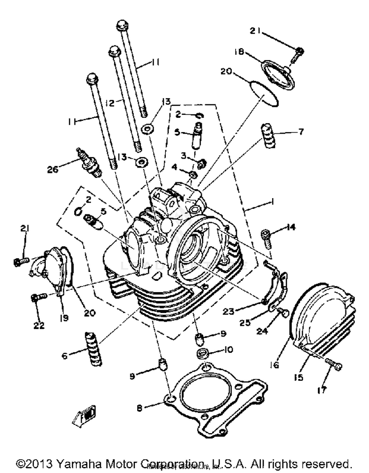 Cylinder Head Schematic