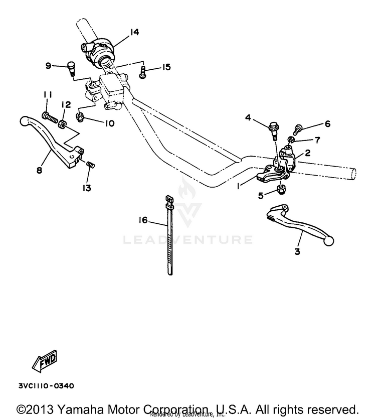 Handle Switch Lever Schematic