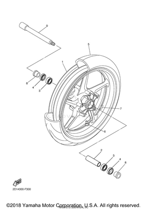 Front Wheel Schematic
