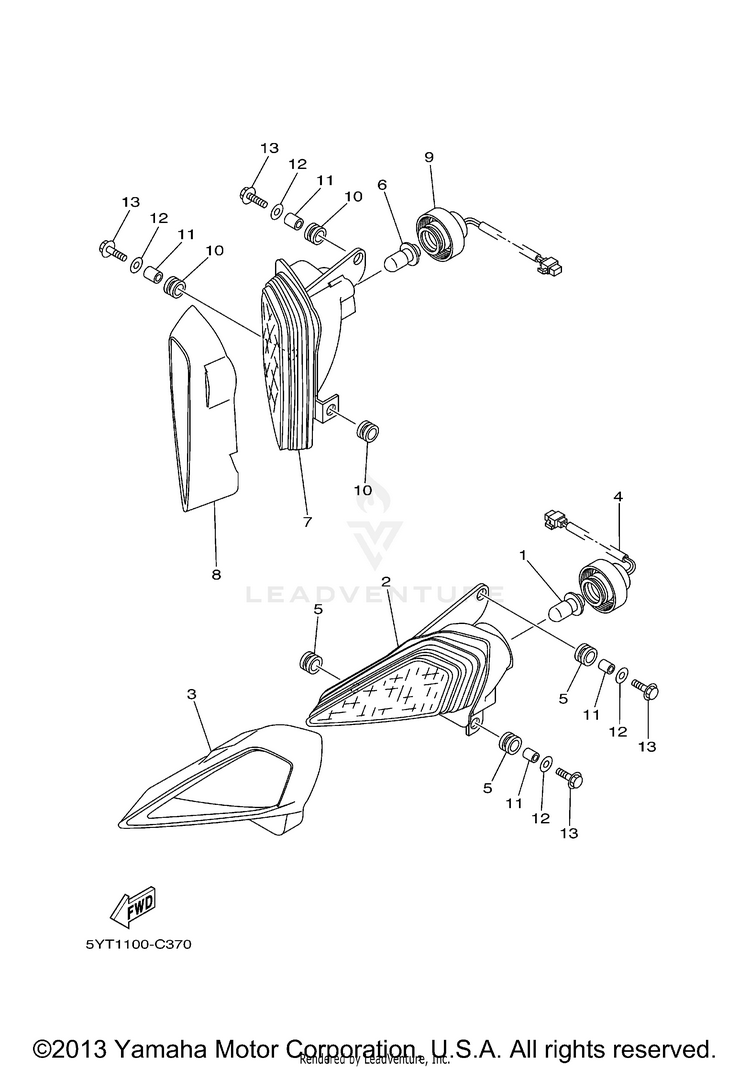 Headlight Schematic