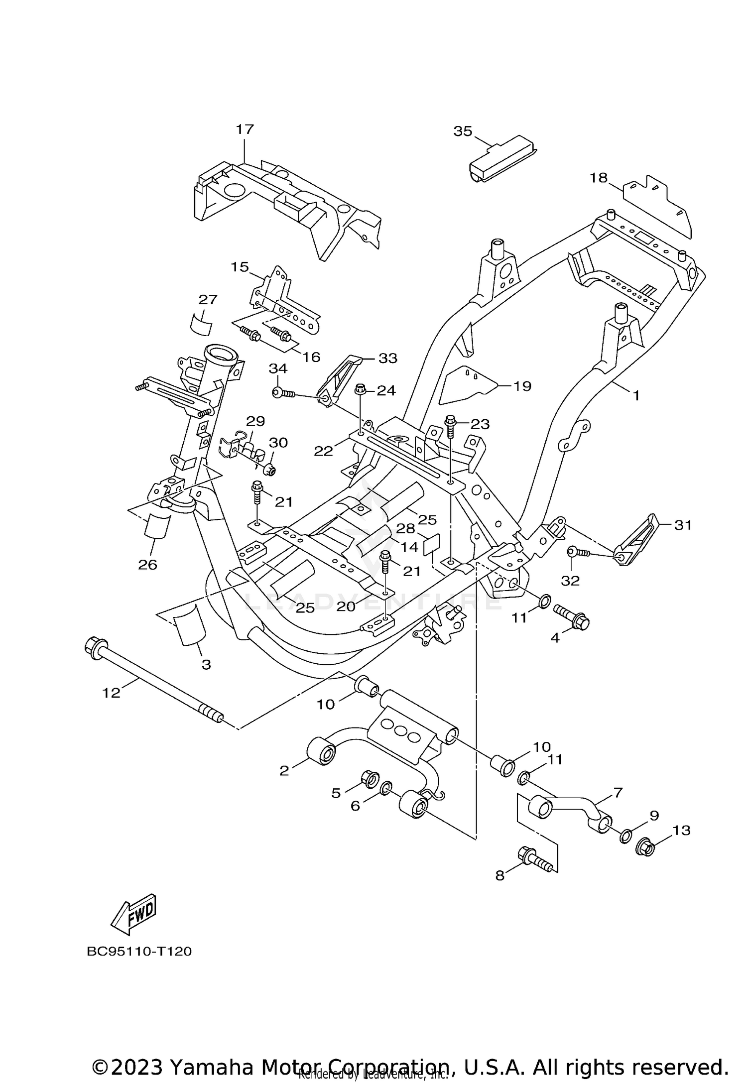Assembly diagram
