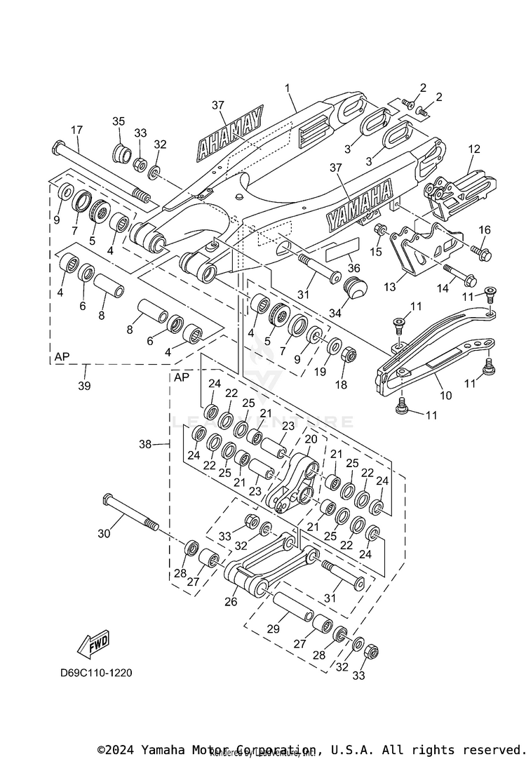 Rear Arm Schematic