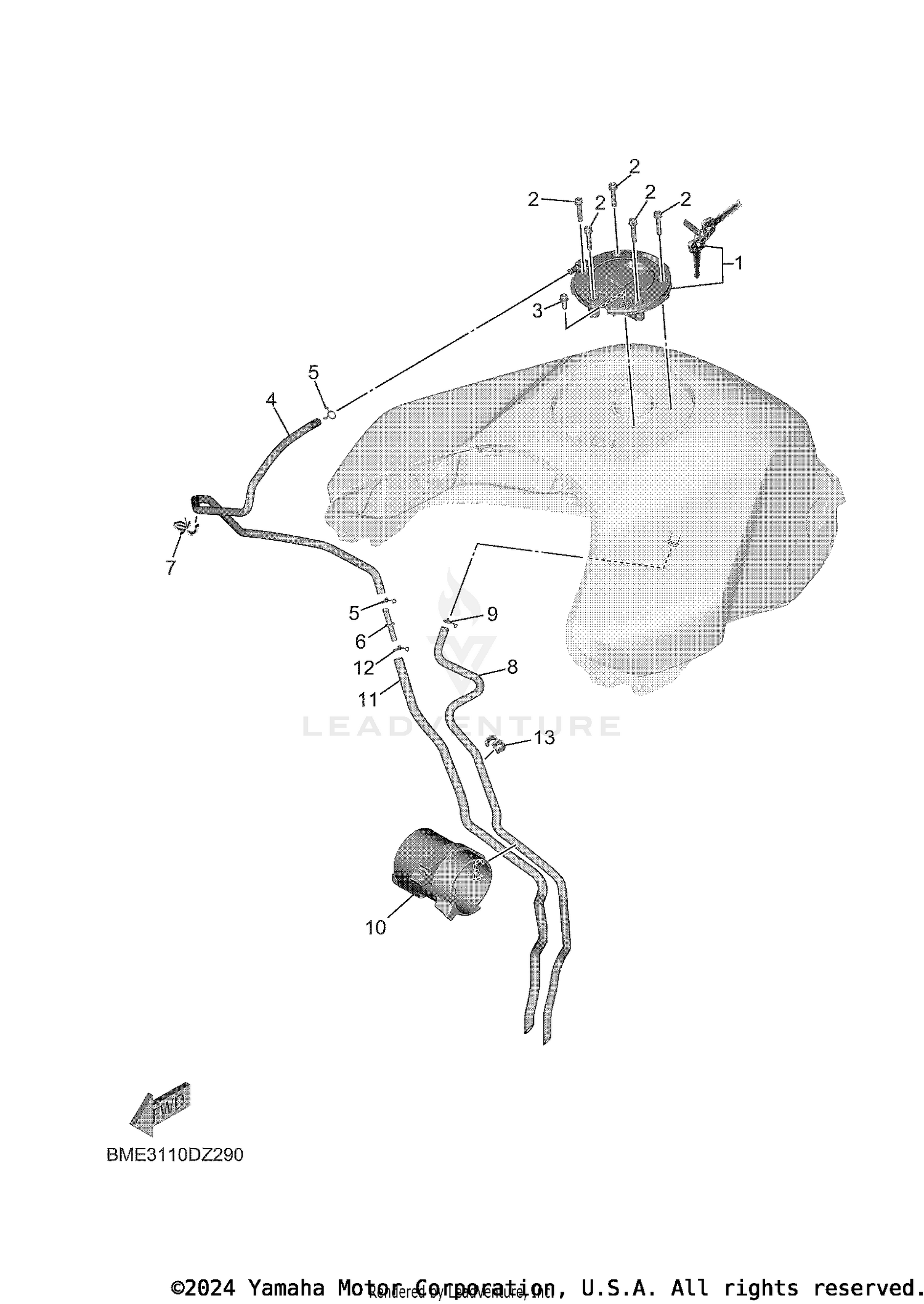 Assembly diagram