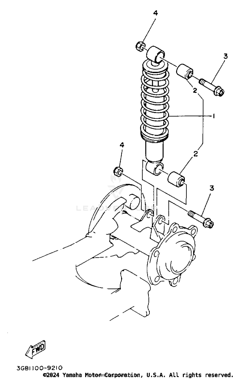 Rear Shocks Schematic