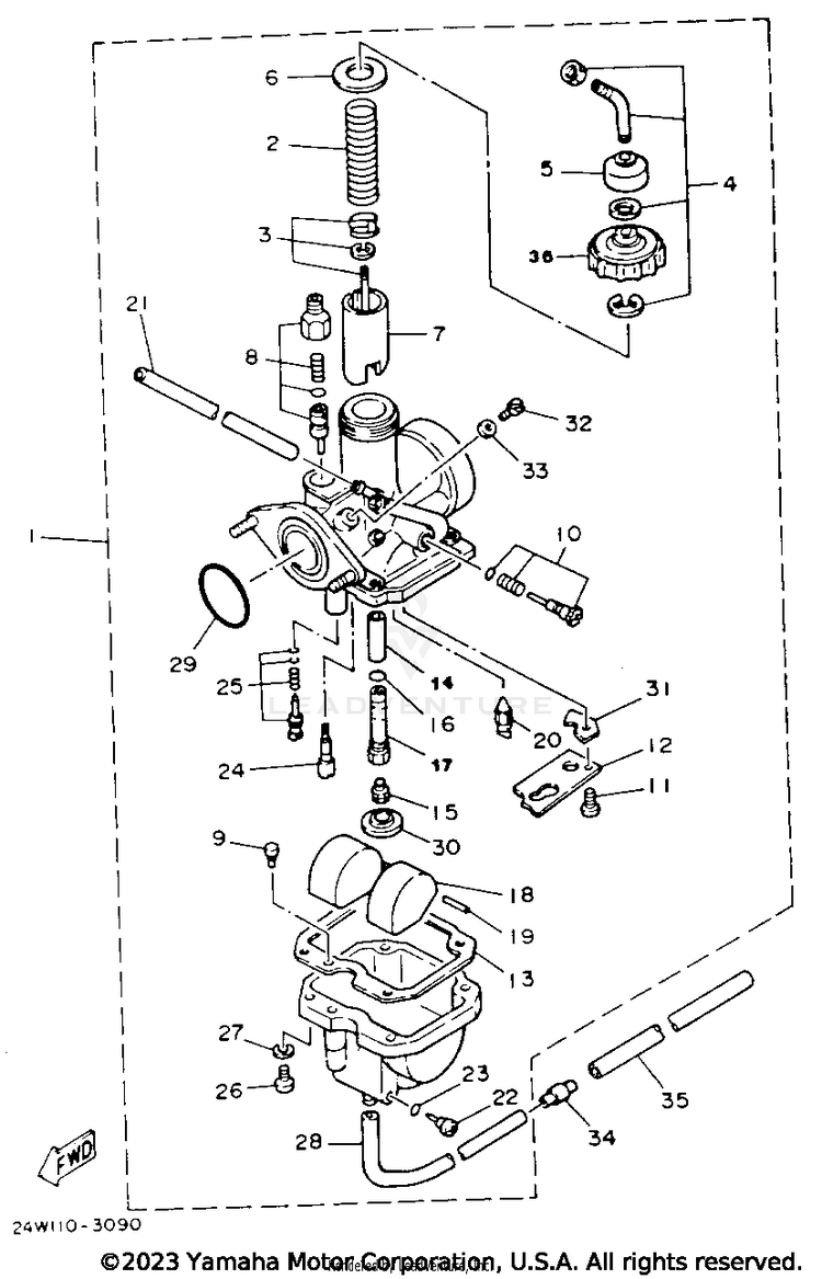 Carburetor Schematic