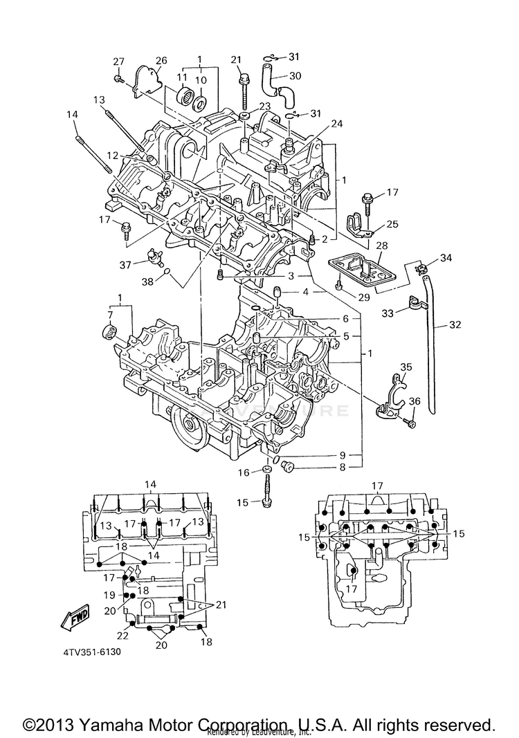Crankcase Schematic