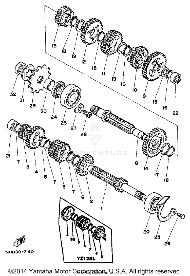 Transmission Schematic