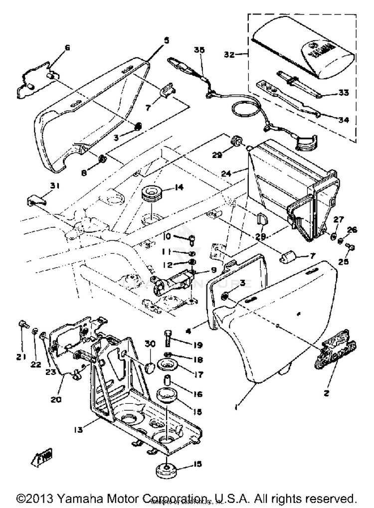 Side Cover - Tool Schematic
