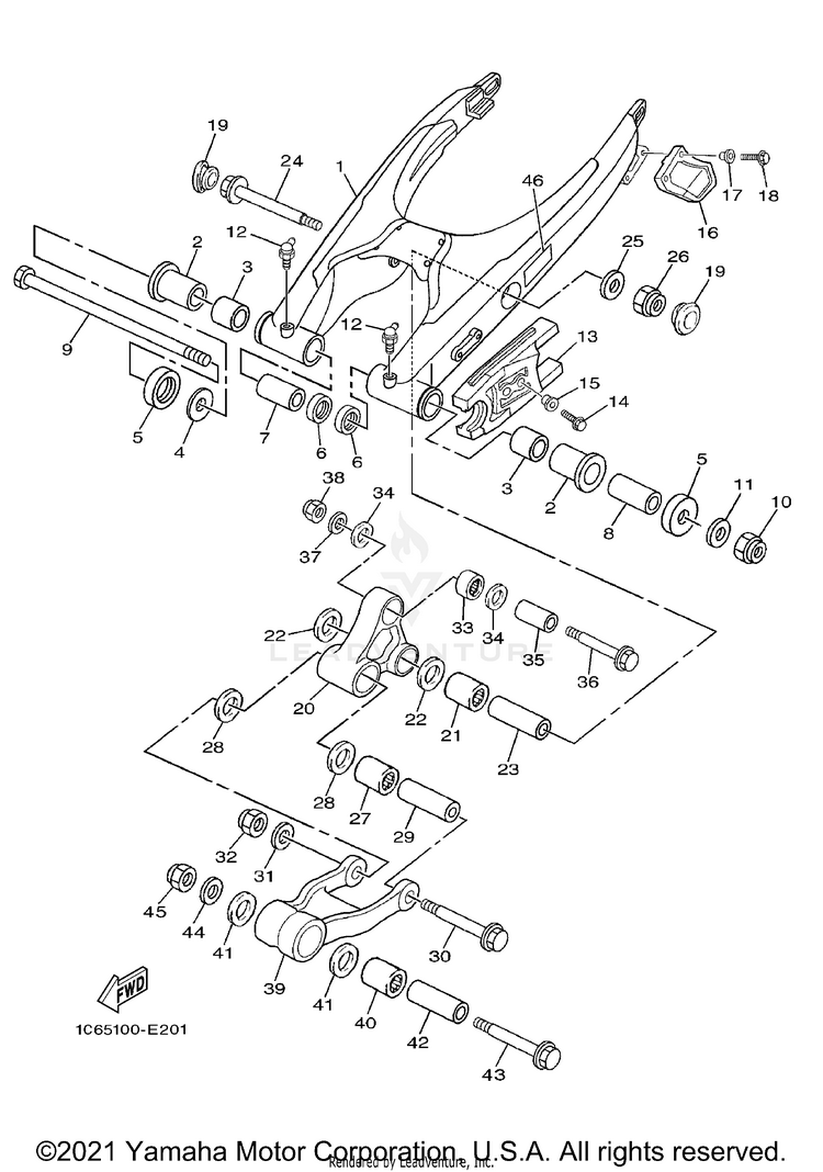 Rear Arm Schematic