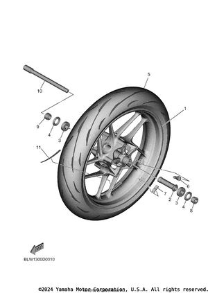 Front Wheel Schematic