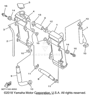 Radiator Hose Schematic