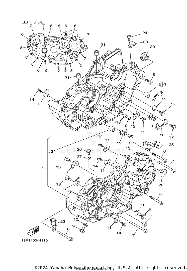 Crankcase Schematic