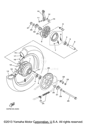 Rear Wheel Schematic