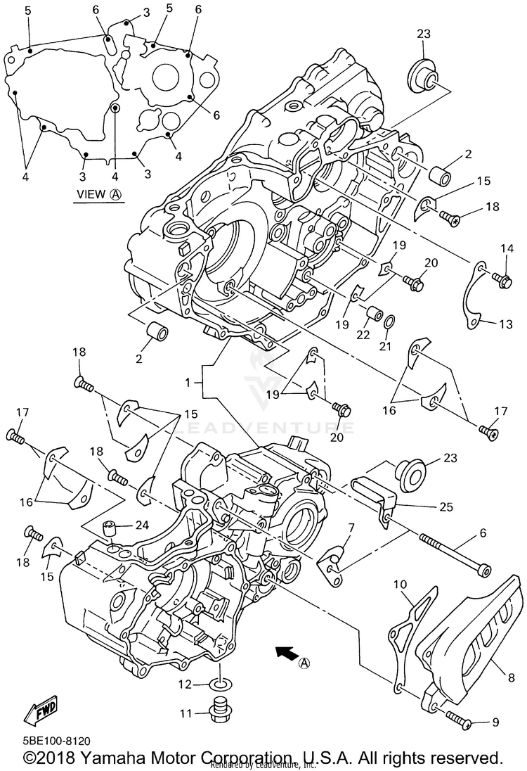 Crankcase Schematic