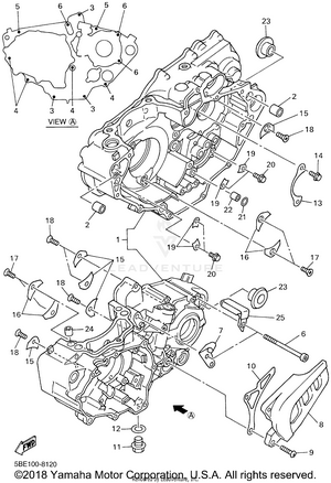 Crankcase Schematic