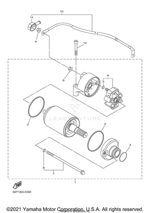 Starting Motor Schematic
