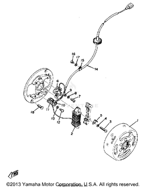 Flywheel Magneto (gtmxb) Schematic