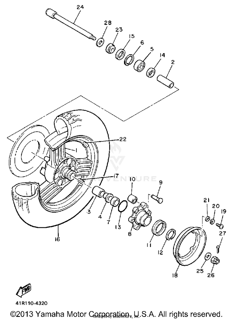 Rear Wheel Schematic