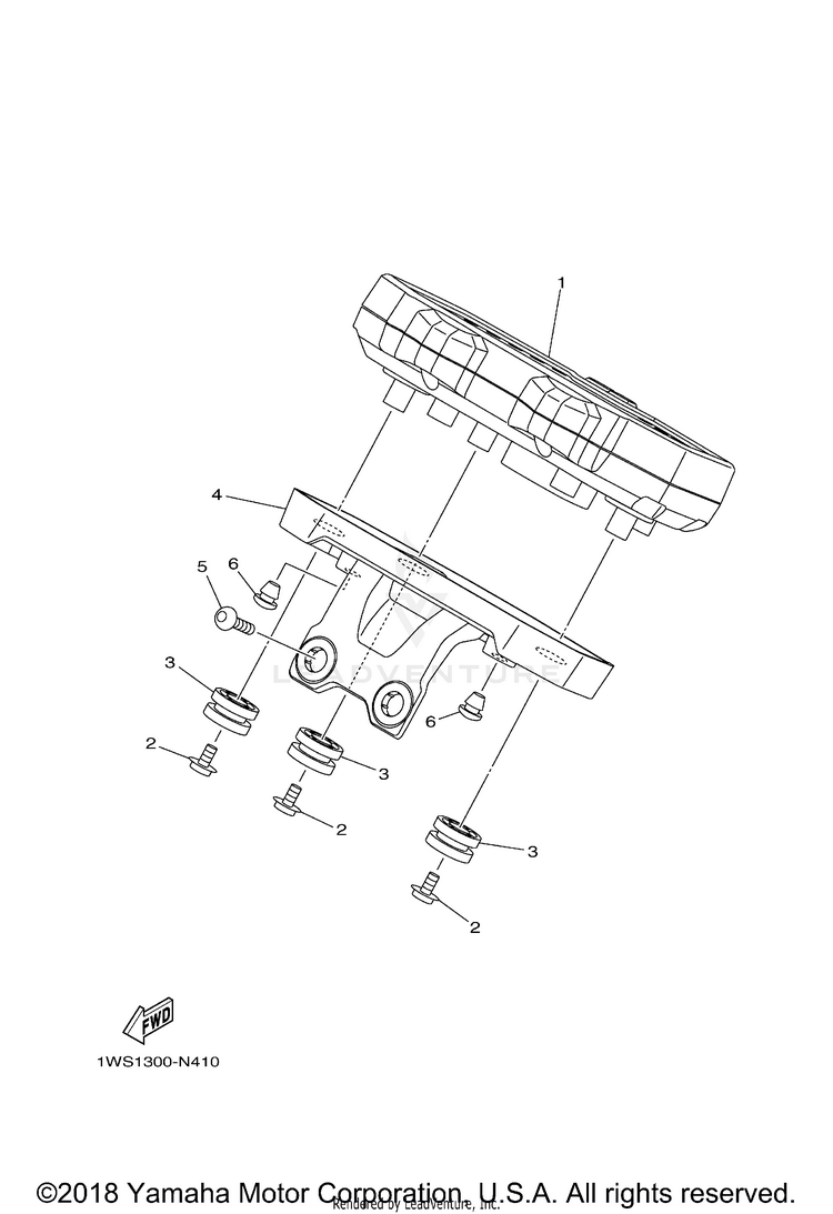Meter FZ07 - FZ07GCGY - 2016 Schematic