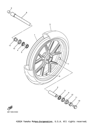 Front Wheel Schematic