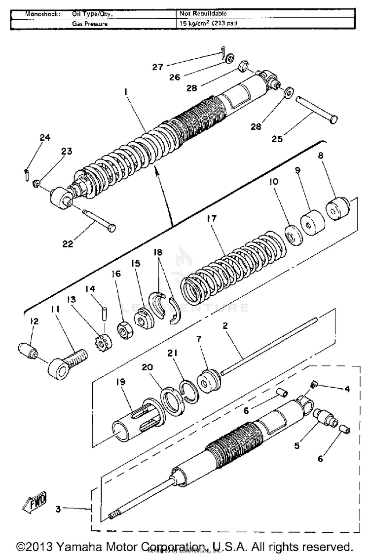 Rear Suspension Schematic