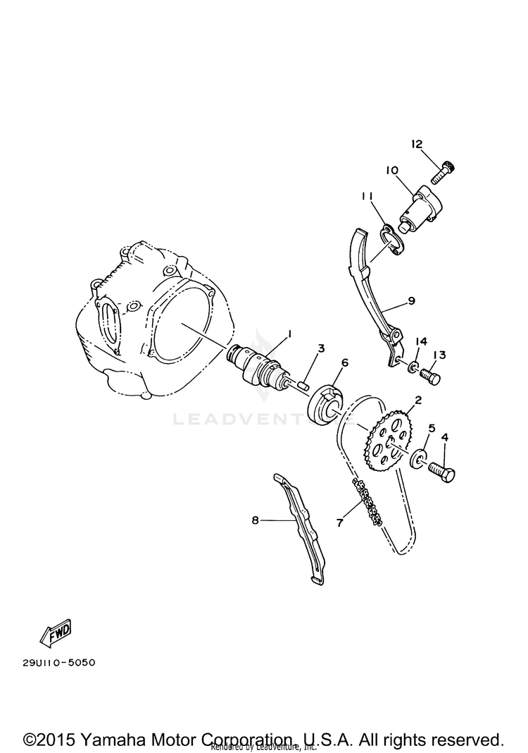 Camshaft Chain Schematic