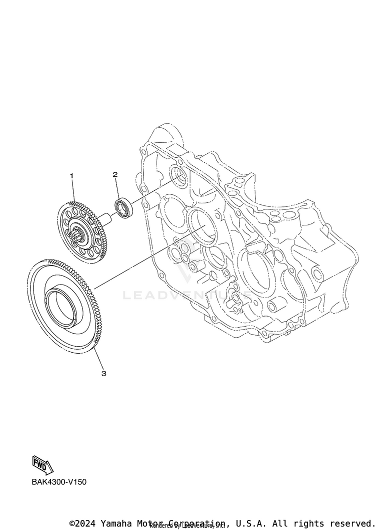 Starter Clutch Schematic