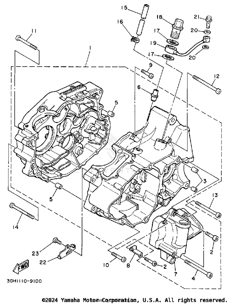Crankcase Schematic